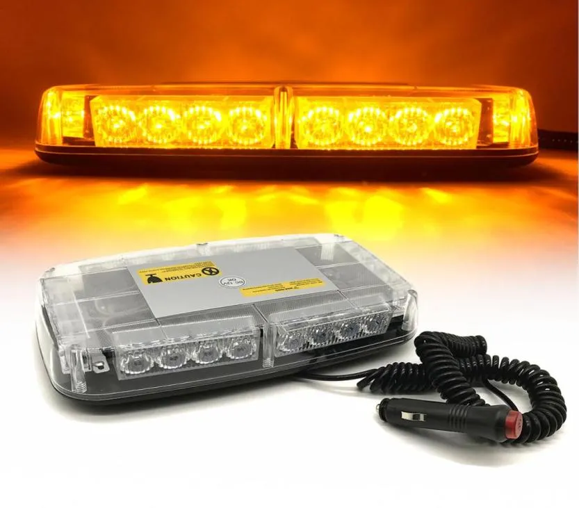 Faro lampeggiante a LED di emergenza per tetto del camion dei pompieri dell'auto della polizia con motivo flash stroboscopico con DC12V6330414