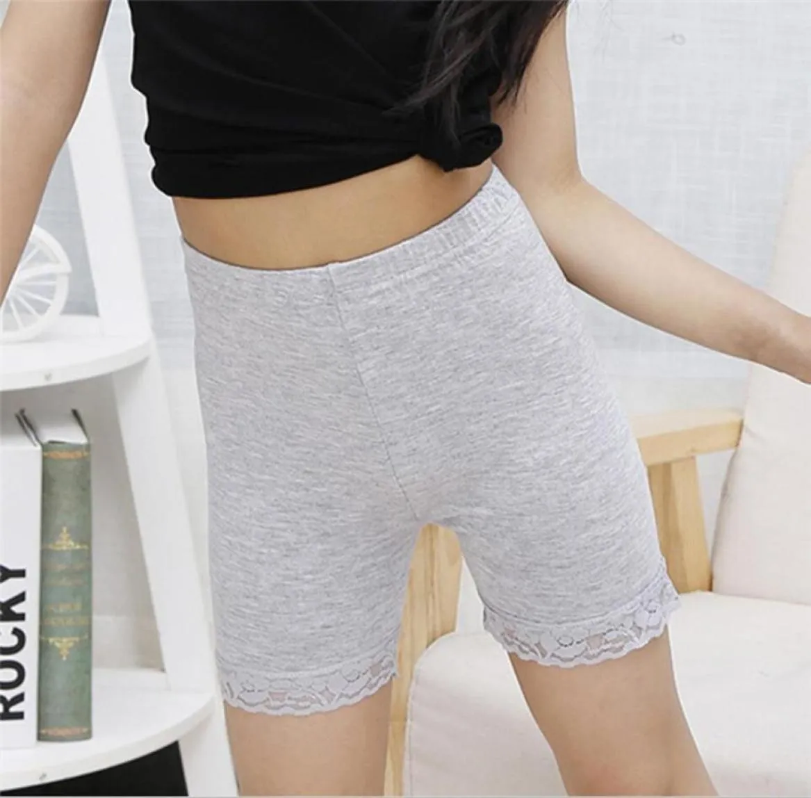 2020 New Kids Modal Shorts Panties Baby Girls Summer Dress Safety Leggings Underwear Spets Kort tights Antialight Underpant2652336