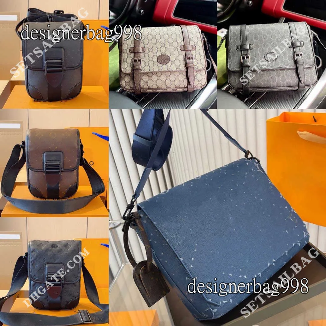 Hochwertige Designer-Tasche für Herren und Damen, luxuriöse Designer-Umhängetasche, Umhängetasche, leichte klassische alte Blumen, Canvas-Leder, Umhängetasche, Handtasche, Umhängetasche