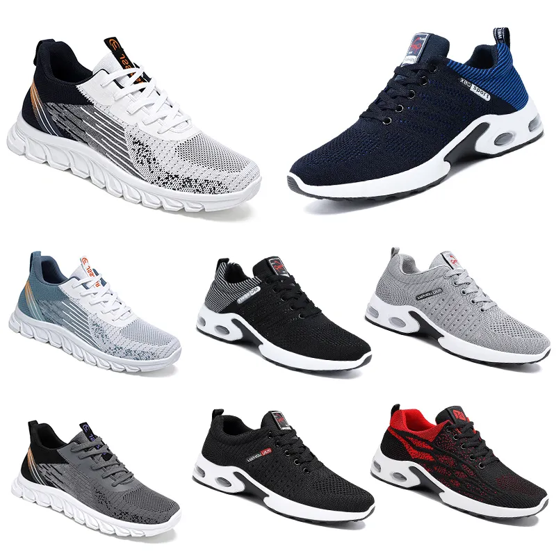 2024 printemps hommes femmes chaussures chaussures de course mode sport baskets adaptées loisirs à lacets couleur bloquant antidérapant grande taille 691 GAI