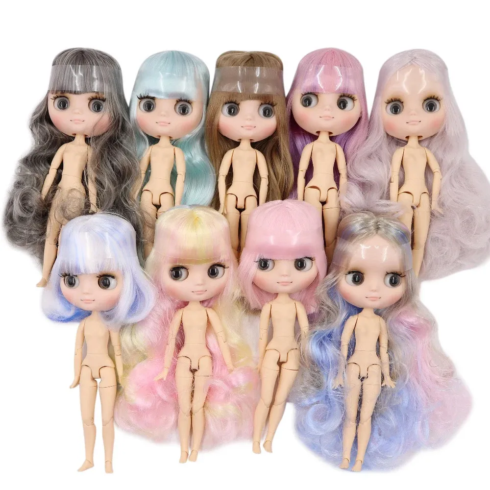 DBS Blyth Middie Puppe Gelenkkörper mattes Gesicht 18 Bjd 20 cm Spielzeug Anime Mädchen Geschenk 240223