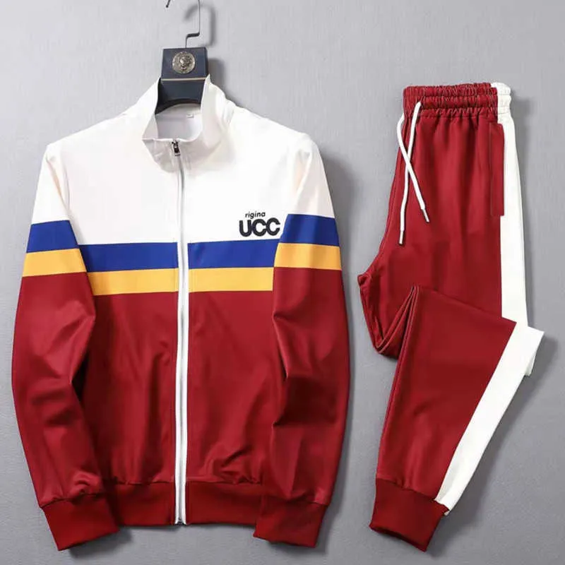 Sudaderas con capucha para hombre Sudaderas Feng Zhu Di algodón ocio traje deportivo moda para hombre color personalizado a juego uniforme de equipo de dos piezas talla grande moda europea