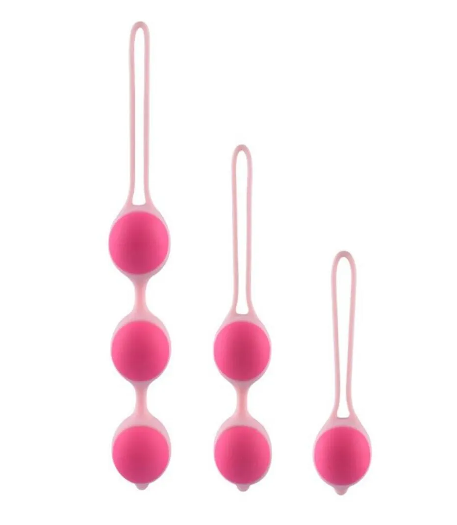 Vibrateur en silicone boules de Kegel chinoises vibrateur Bolas boule vaginale serrer les exercices boules de Geisha vaginale vibrante pour femme D184199360