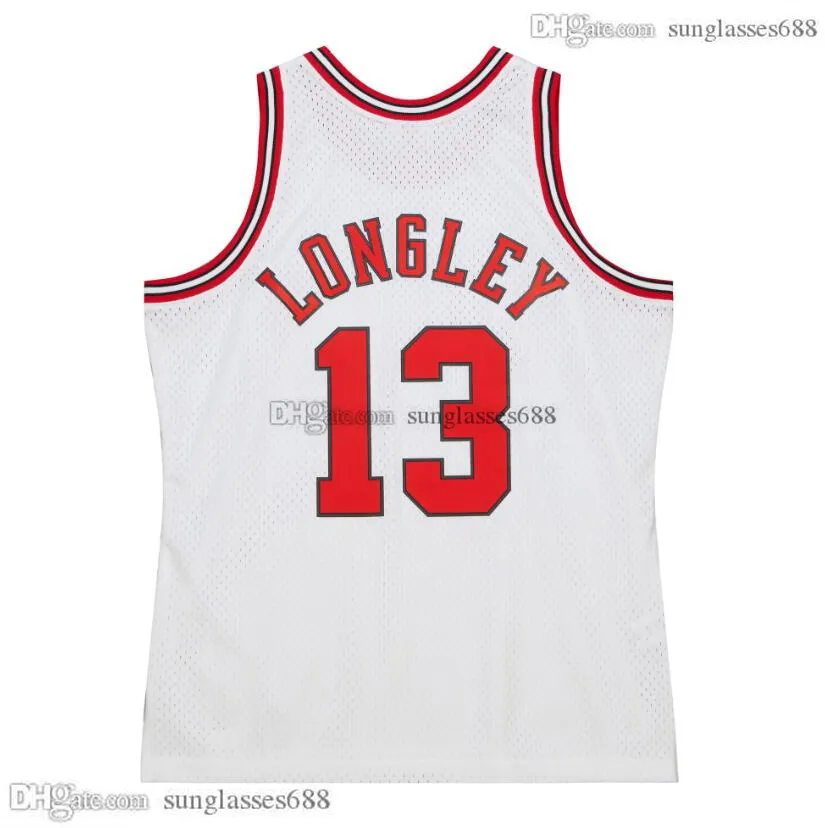 Retro Hardwoods Classic Retro Basketball Jerseys Luc Longley 1997 98 Finals Mesh S 6XL From Nba jersey stores 24.58 DHgate.Com