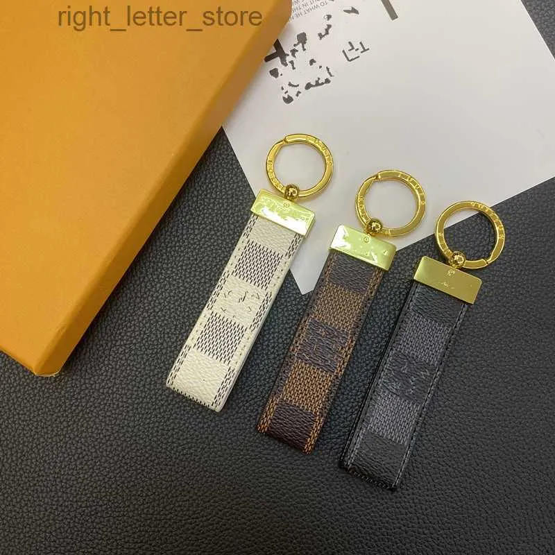 Porte-clés SSYY porte-clés faits à la main de luxe designer porte-clés boucle porte-clés sac unisexe porte-clés accessoires classiques 240303