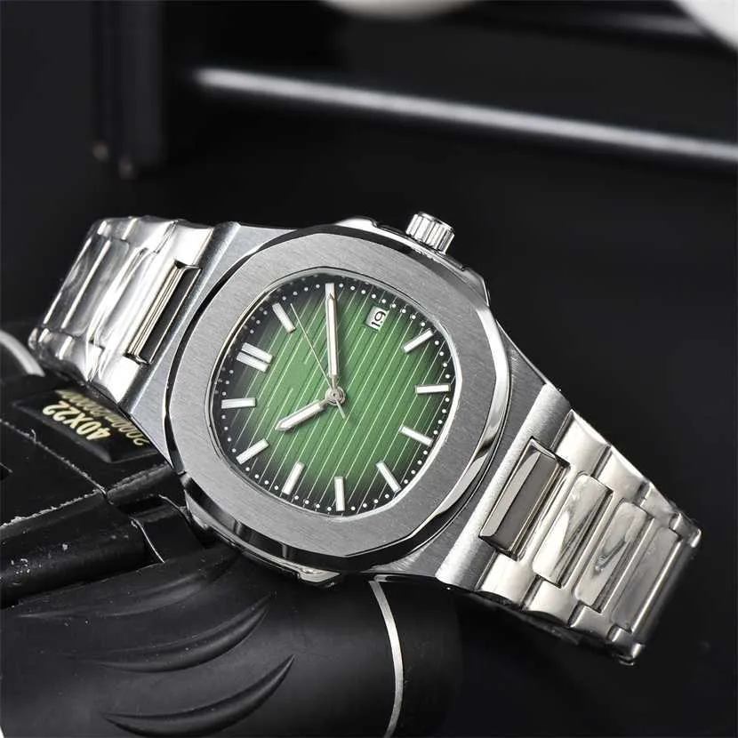 38% OFF watch Watch new mens Automatic mechanical 5711 Boutique Steel Strap for men Wholesale gift diamond