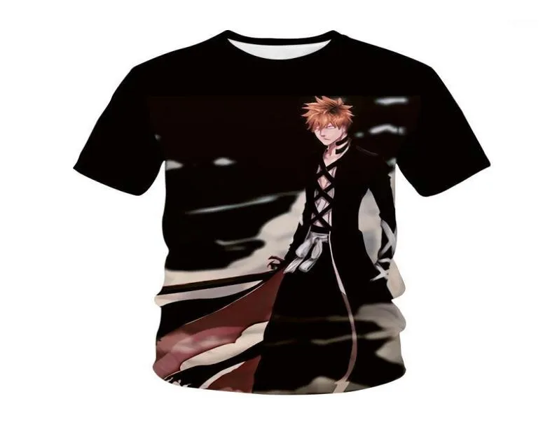 Men039s Tshirts 2022 Anime Bleach 3D Printed Menwomen Fashion Oneck Cool Casual Style Tshirt Tops6097634