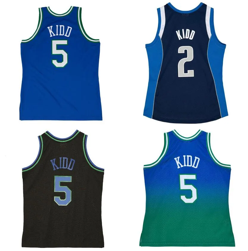 Genähte Basketballtrikots Jason Kidd 1994–95 2011–12 Mesh Hardwoods klassisches Retro-Trikot Herren Jugend S-6XL