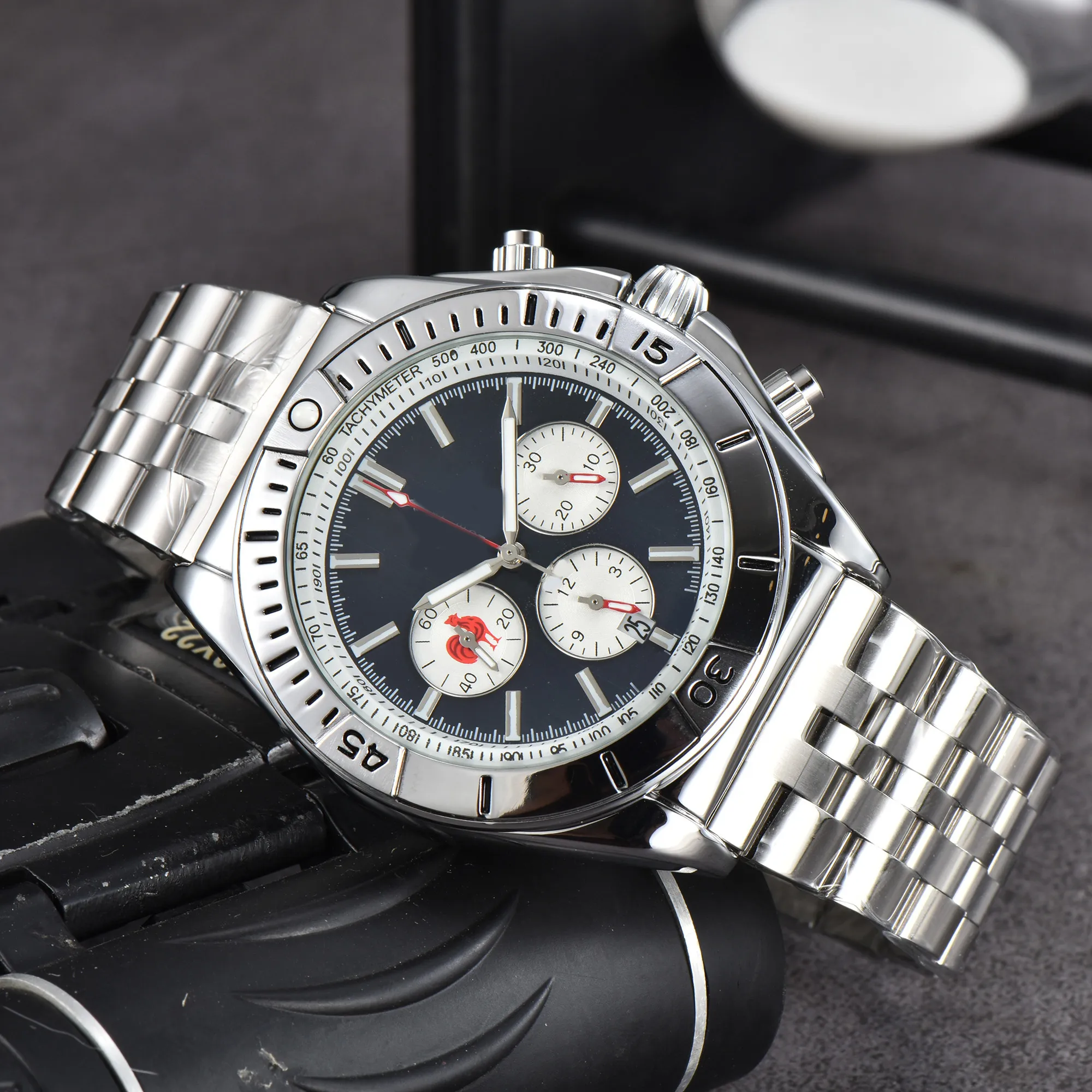 Multi Dial Perfect Watch Navitimer Mens Business Ladies Orologio 50 mm plaque de sage montre des montres de créateurs élégants de haute qualité 15