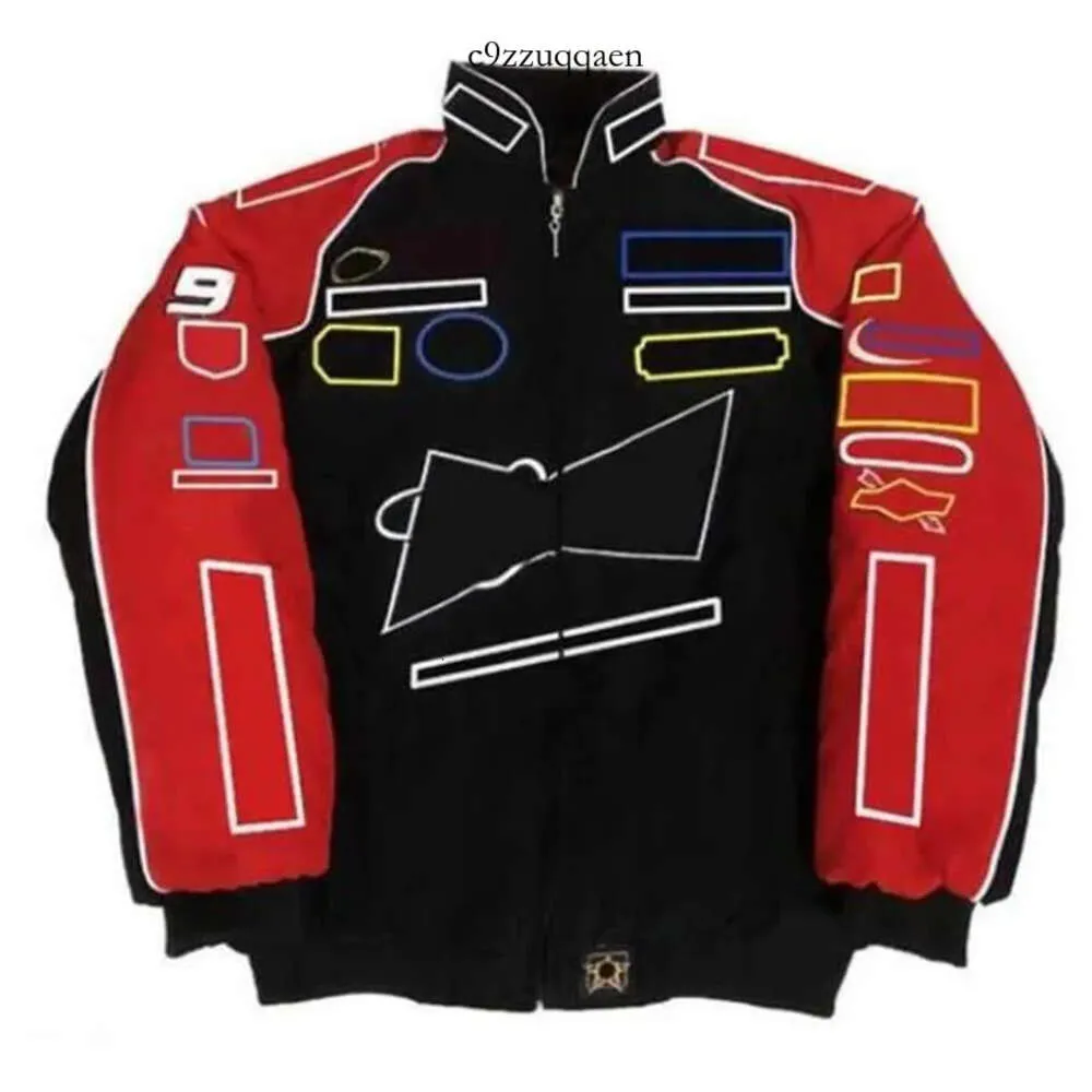 F1 Formula One Racing Jacket Autumn And Winter Full Embroidered Logo Cotton Clothing Spot Sales 572 714