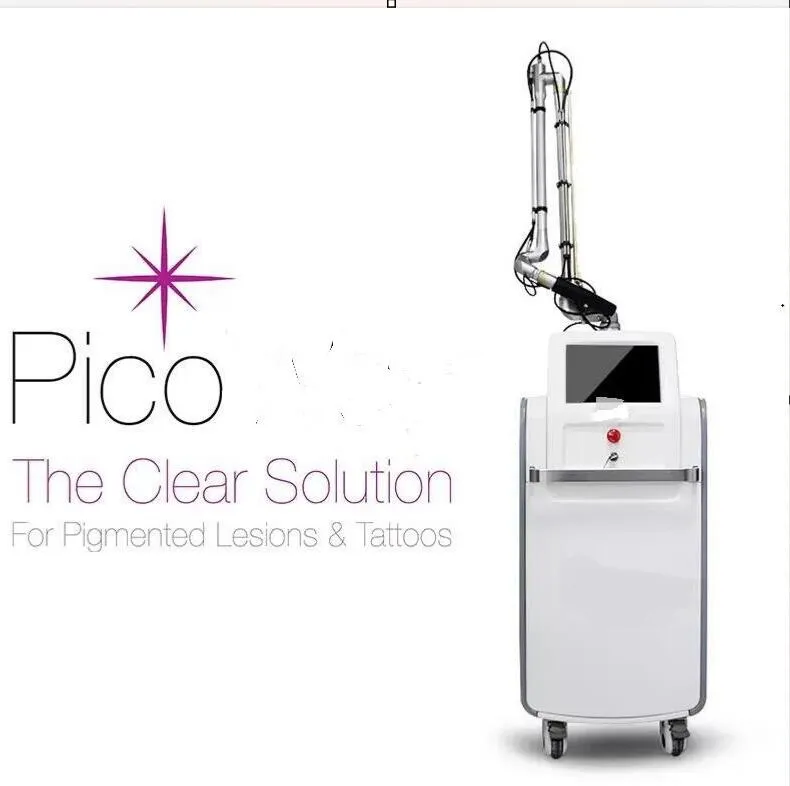 Effet direct Pico Laser détatouage tache colorée élimination des taches de rousseur de tatouage 532nm 755 1064nm poupée de carbone Allemagne élimination de la pigmentation machine de beauté laser