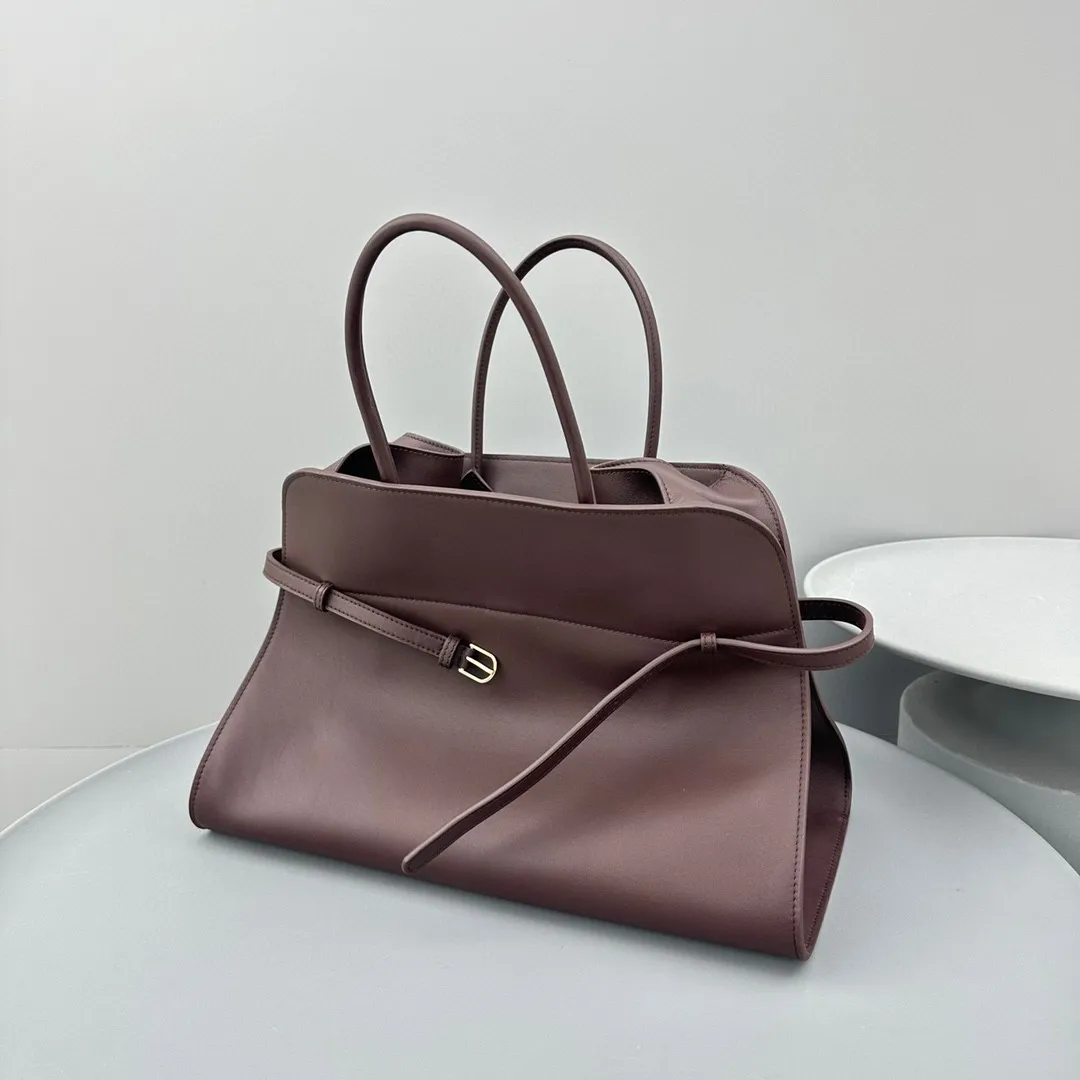 Luxe portemonnee Designer Handtas 39 cm groot formaat vrouwen totes groot formaat echt lederen bordeaux