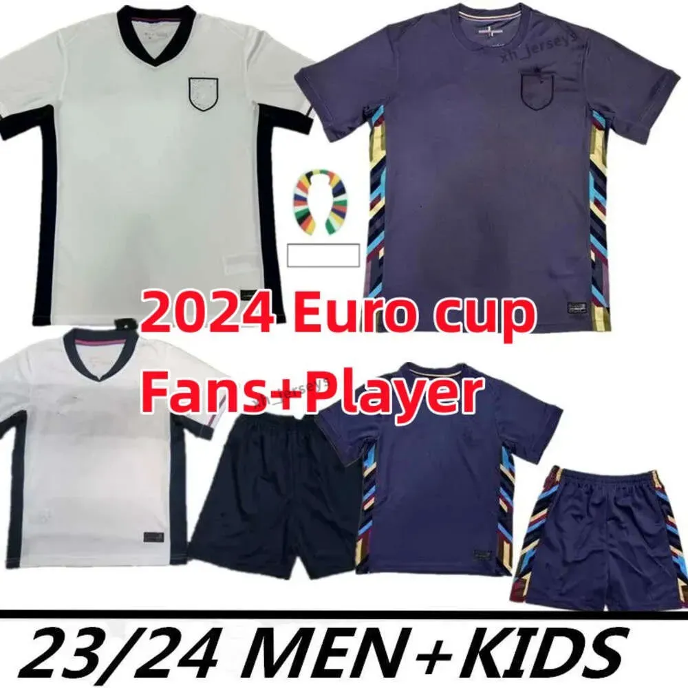 2024 Englands BELLINGHAM Jerseys de futebol 150 anos 23 24 25 National Team TOONE Camisa de futebol BRANCO BRILHANTE KANE STERLING RASHFORD SANCHO GREALISH Homens Kit Kids