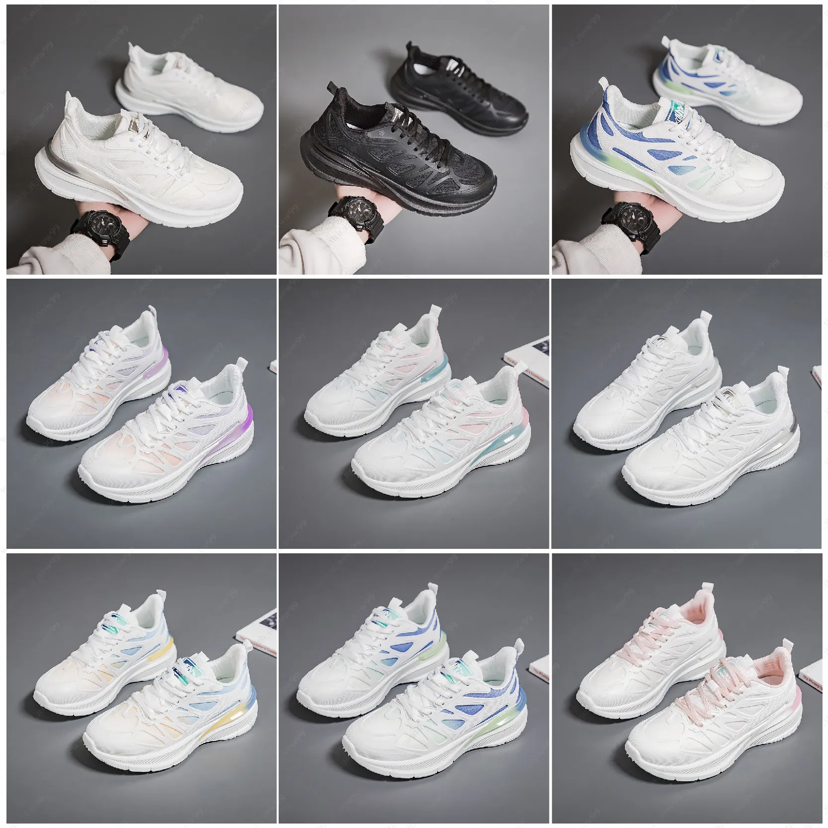 Shoes for spring new breathable single shoes for cross-border distribution casual and lazy one foot on sports shoes GAI 029