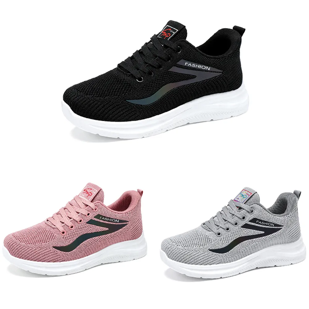 Scarpe femminili 2024 Primavera Nuove scarpe da donna del commercio estero Vendita calda Scarpe di grandi dimensioni Suola morbida Scarpe sportive casual per le donne 12