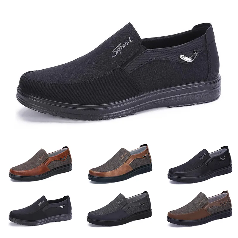 corsa primavera autunno estate grigio scarpe basse da uomo traspirante Blu morbida suola divisa Scarpe Khaki scuro suola piatta sneakers da uomo GAI-3622