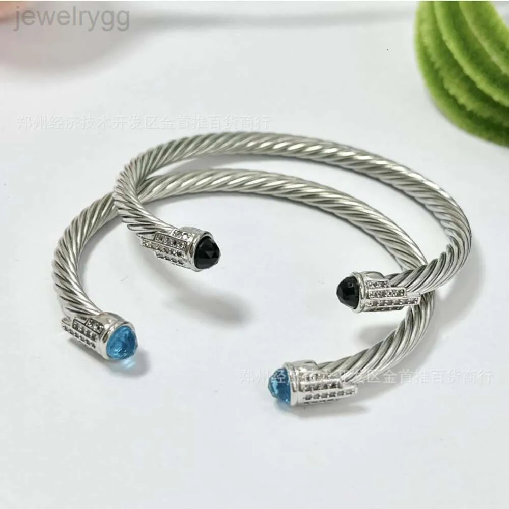 Designer David Yumans Yurma Jewelry Populära vävda Twisted Thread Handstycke Öppet armband Snabbförsäljning