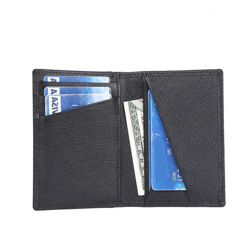 slot fold classic leather clip wallet for credit card durable leather wallets with card premium small purse gift luxury leathergoods clips gifts sets box