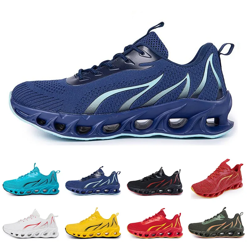 running shoes spring autumn summer blue black red pink mens low top breathable soft sole shoes flat sole men GAI-1302