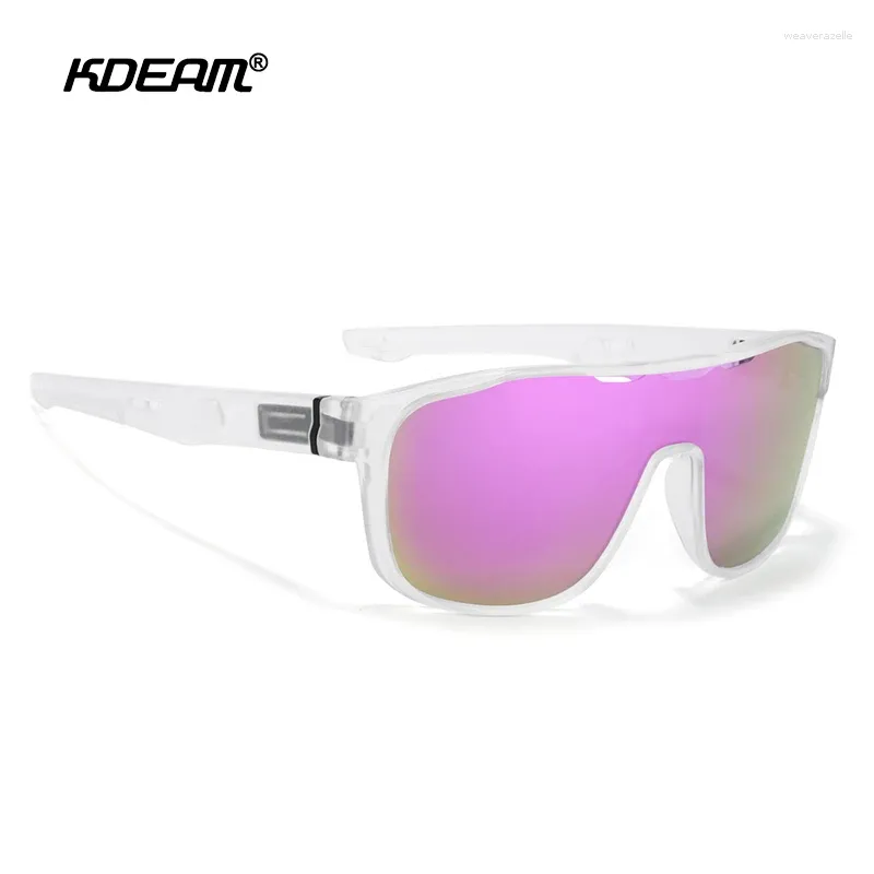 Sunglasses KDEAM Women Fashion Square Polarized Classic Vintager Designer Eyewear Mens Fishing Sports Shades 6 Colors UV400