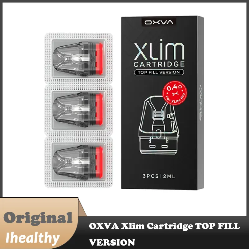 OXVA XLIM (V3) Kaseta górna Wersja 2 ml pojemność 0,6OHM/0,8OHM/1,2OHM/0,4OHM Kompatybilna z produktem serii XLIM (z wyjątkiem Xlim C, zmienne cewki)