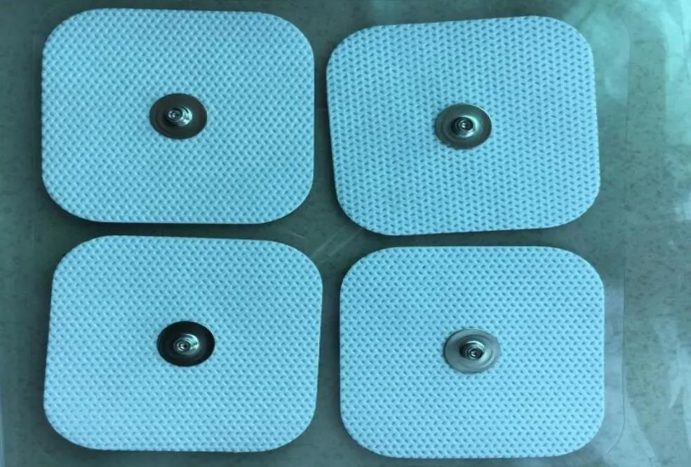 40pcs10sets Self Adhesive Reusable Replacement Electrode pads for TENSEMS Compex snap Wireless Muscle Stimulators 39mm Stud4997544