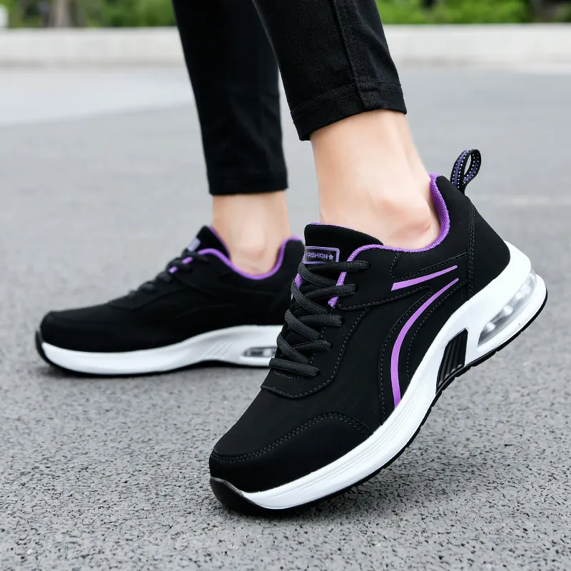 Fashion Men Women Athletic Running Shoes Comfort Black White Grey Red Green Purple Beige Brown Blue Yellow Oranges Mens Women Trainers Sports Sneakers GAI