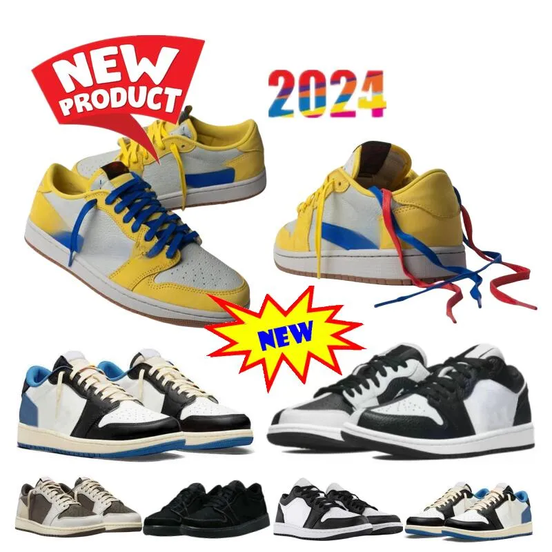 1 Low OG Canary 1s Concord Basketball Shoes True Blue Inside Out Out