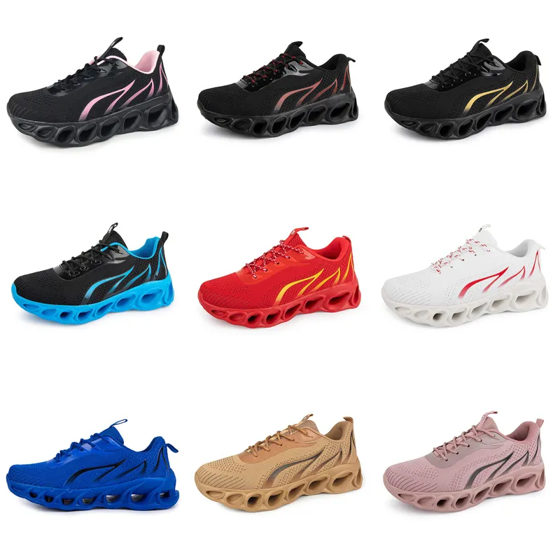 men running shoes GAI women Five yellow green navy pink blue light purple red Brown mens trainers sports sneakers TR