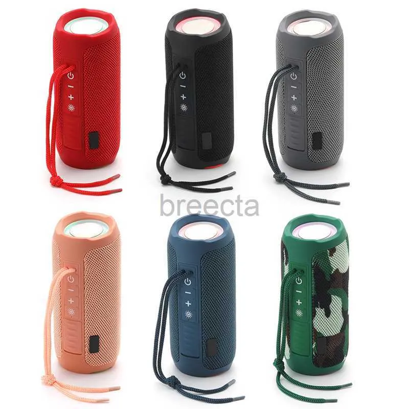Alto-falantes portáteis TG-227 Alto-falante portátil Bluetooth Alto-falante sem fio preto/cinza/vermelho/azul marinho/rosa/camuflado 6 cores X1108D 240304