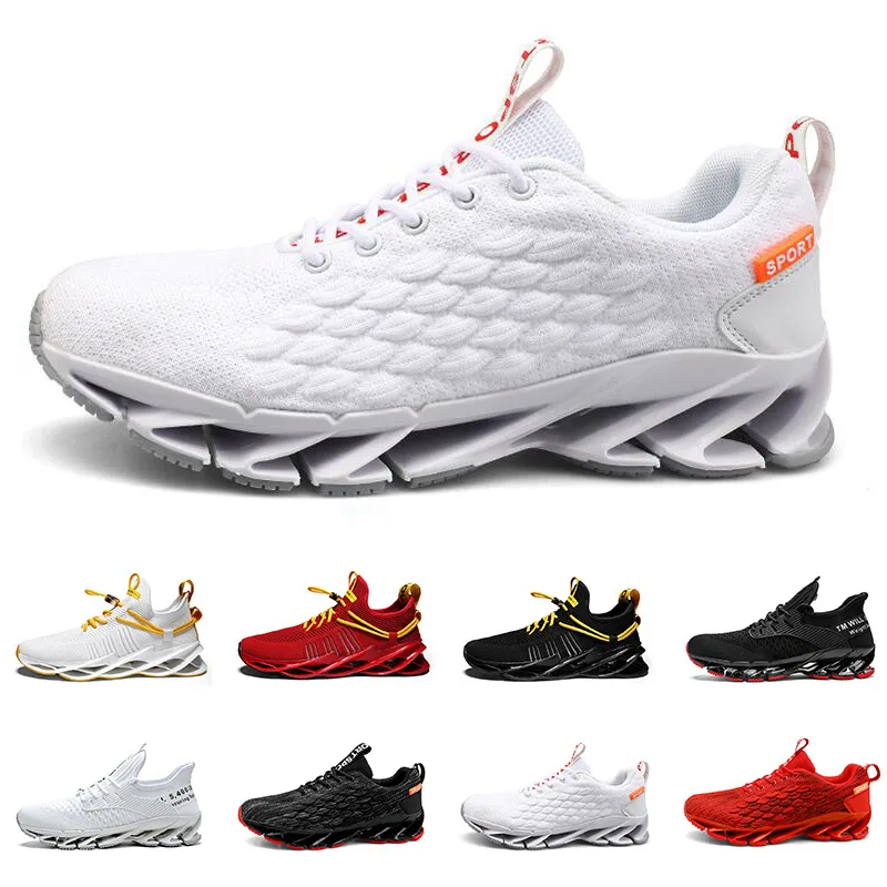 corsa primavera autunno estate grigio rosso scarpe basse da uomo traspiranti Blu morbida suola divisa Scarpe kaki scuro Scarpe da ginnastica da uomo con suola piatta in mesh GAI-4