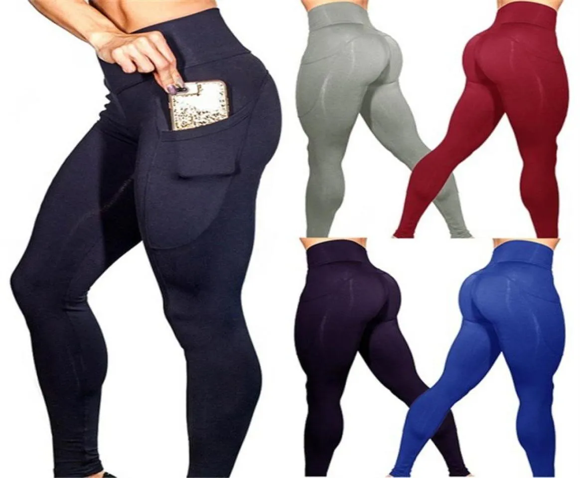 Süper esnek spor salonu tayt enerji dikişsiz karın kontrol yoga pantolon yüksek bel spor tozlukları mor koşu pantolon kadınlar için sh19074253971