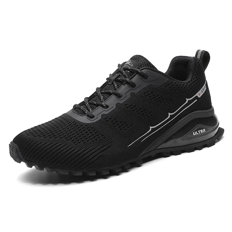 Sports de plein air chaussures de sport blanc noir léger chaussures de course confortables hommes baskets de sport pour hommes GAI biu