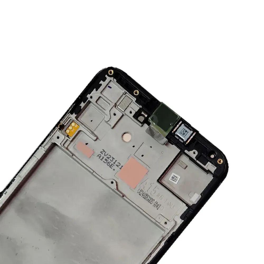 Oryginalny wyświetlacz LCD dla Samsung Galaxy A15 5G A156U Panele LCDS 6.5 -calowe Telefon komórkowy LCDS Ekran dotykowy Części zamienne z ramką czarny