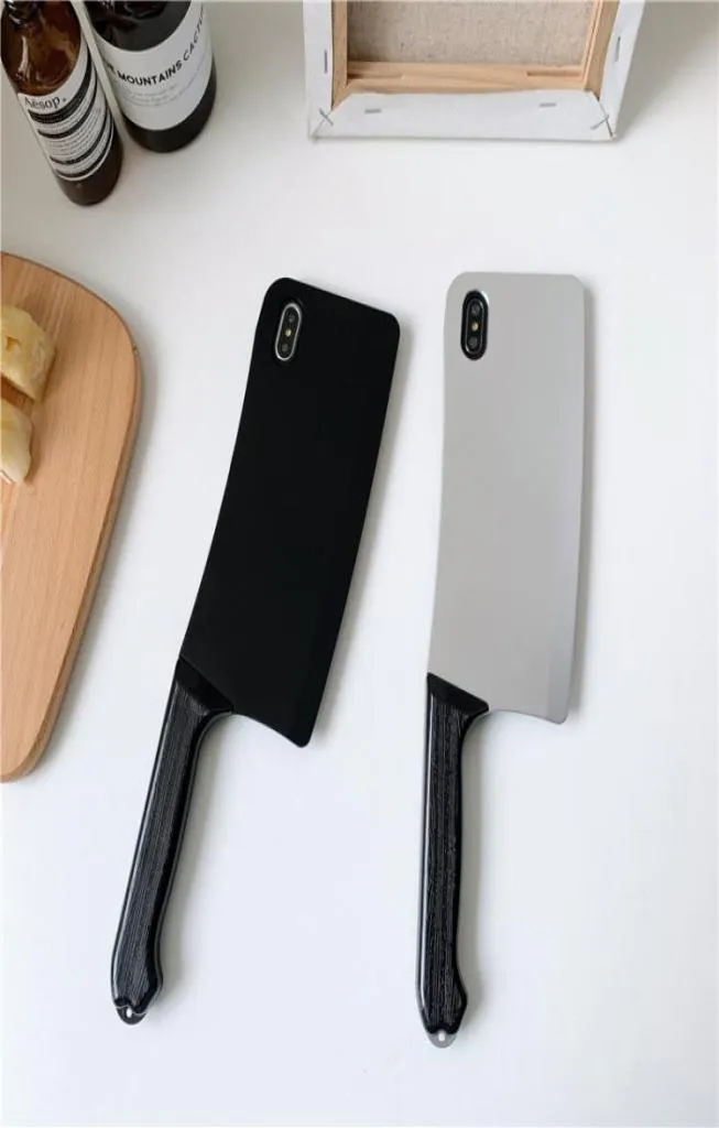 Étuis de téléphone avec couteau de cuisine 3D, coque arrière en Silicone à la mode pour iPhone 12 MINI 11 Pro X XS Max XR 7 8 Plus SE, 8793594