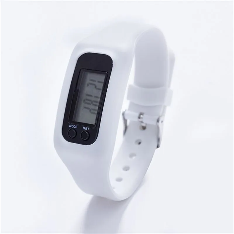 Digital LED Pedometer Smart Multi Watch silicone Run Step Walking Distance Calorie Counter Watch Electronic Bracelet Colorful Pedometers