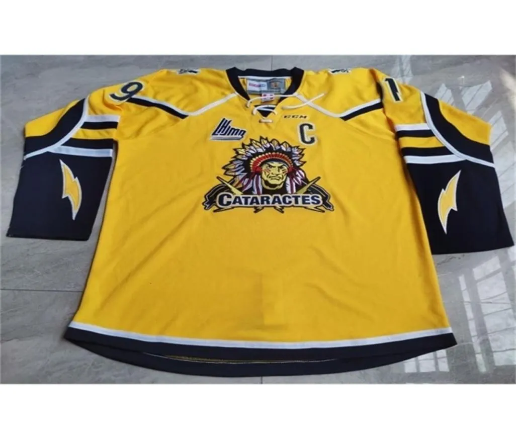 C3740 Custom Men Youth women Vintage CHL Shawinigan Cataractes Anthony Beauvillie Hockey Jersey Size S5XL or custom any name or n1468022