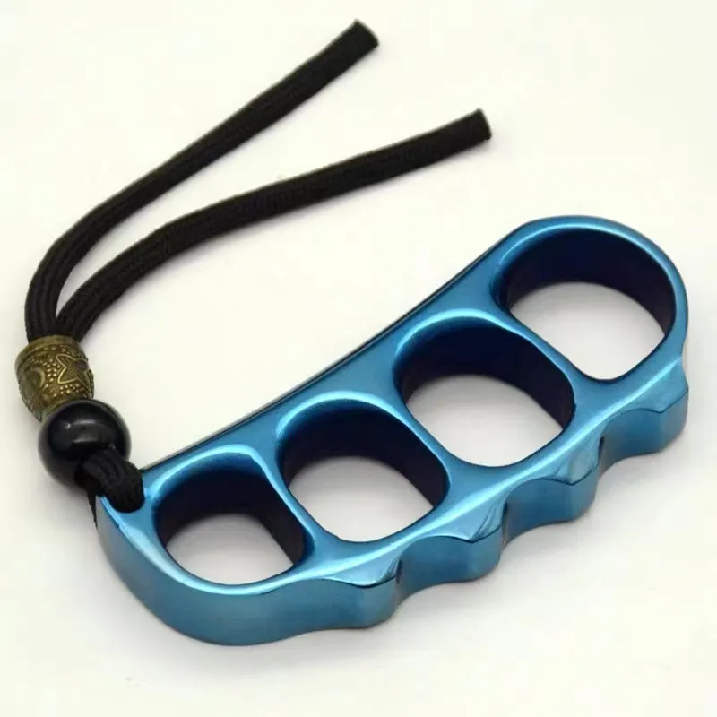 Self Defense Car Window Breaker Grab Multi-function Car Brass Knuckle Glass Fiber Safety Protection Bottle Opener