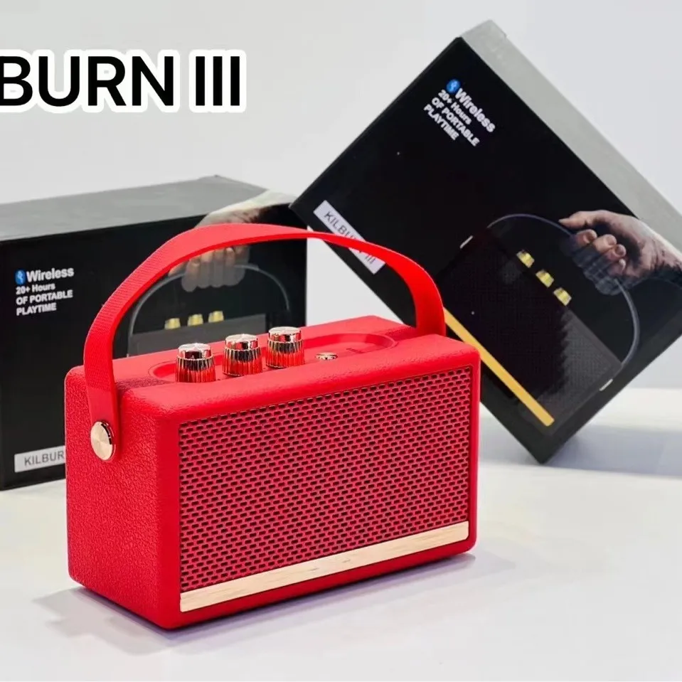 مكبر الصوت الساخن M003 PK Marshall Kilburn Wireless Bluetooth Speaker Mini Portable IPX7 PK Marshall Flip6 مكبرات صوت محمولة مقاومة للماء في الهواء الطلق مستقل بطاقة TF