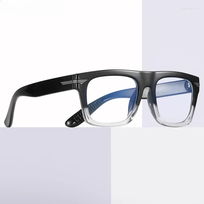 Оправа для солнцезащитных очков, женские очки для чтения с защитой от синего света, мужские очки для близорукости TR90, квадратная оправа для очков в стиле ретро, оптические линзы, компьютер по рецепту