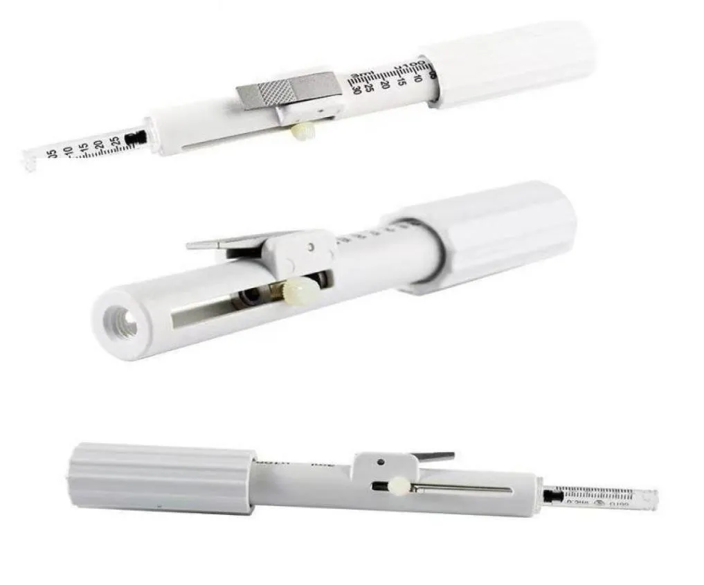 Witte Hyaluron Pen Meso Gun onder druk voor Lip Weight Logg Fat Buring5114365