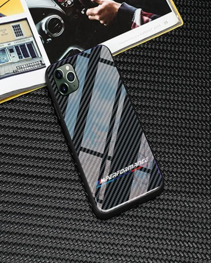 TPUTempered Glass Racing car Bmw MP phone Cases for apple iphone 12 mini 11 pro max 6 6s 7 8 plus X XR XS MAM SE2 SAMSUNG S8 S9 S5046091