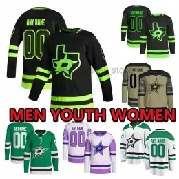 Custom Hockey Jerseys Dallas``Stars``Mens 91 Tyler Seguin 14 Jamie Benn 20 Ryan Suter 16 Joe Pavelski 63 Evgenii Dadonov 10 Dellandrea 18 Do