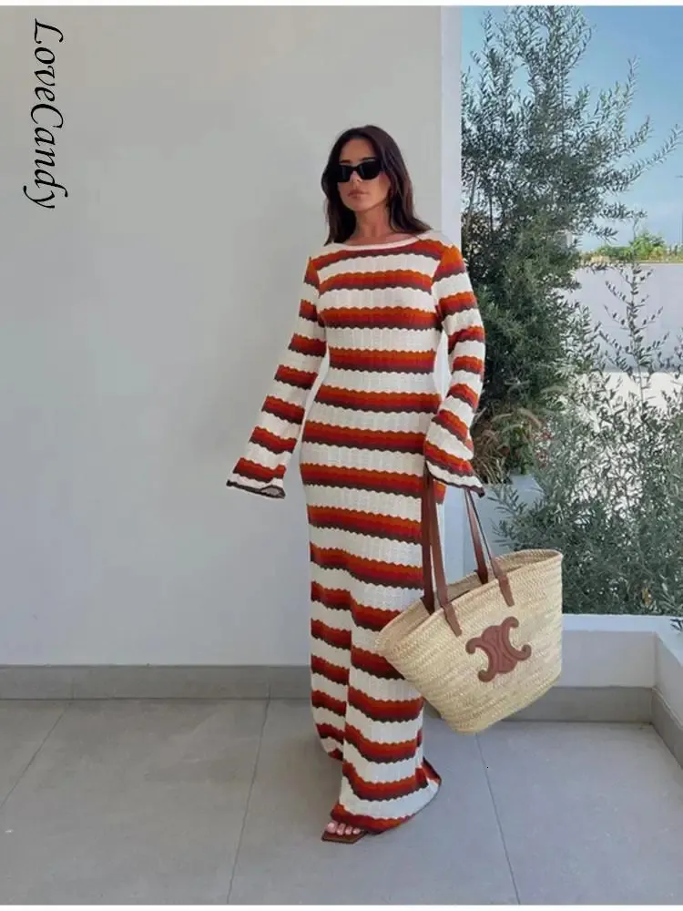 white christmas dresses Striped Bodycon Dress Navy/White Navy/White / Small main image 0