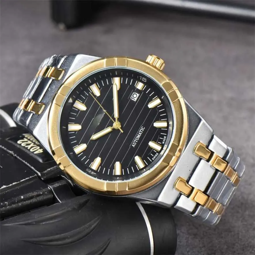 56% zniżki zegarek męskie P Royaloak Automatyczne mechaniczne nowoczesne sportowe zegarki luksusowy stalowy pas Montre de lukse