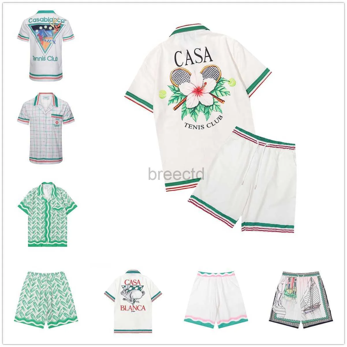 casa mäns t-shirts blanca skjorta casablanca män casablancas designer t skjortor grafiska herrar bomullsblå svart whirt utomhus vara till fot klättra 240304