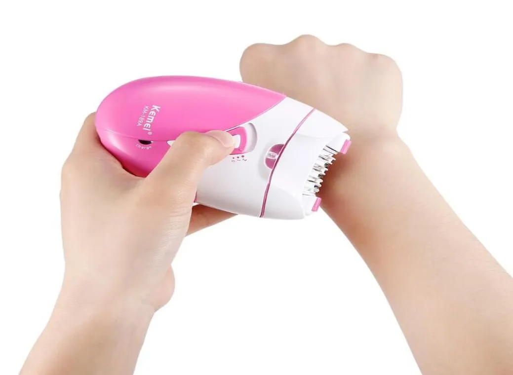 Naładowniczy elektryczny Epilator Kobieta bezprzewodowa usuwanie włosów DePilator Golarka Shaver Ciało Urządzenie do golenia maszyna do golenia maszynowa z High9335907