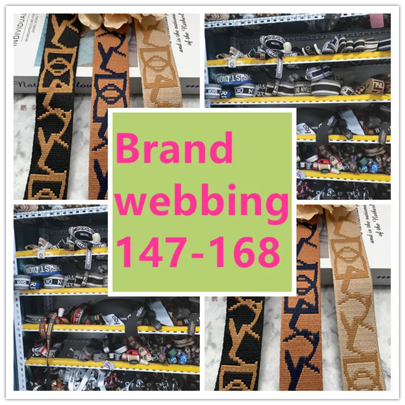 5m/paket 147-168 yan şerit, giyim aksesuarları ile örme DIY yumuşak harf genişleyen kıyafetler DIY ile dekoratif