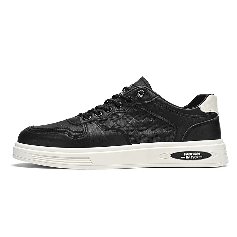 Loopschoenen Heren Comfort Plat Ademend Wit Kaki Zwarte Schoenen Heren Trainers Sport Sneakers Maat 39-44 GAI Color3