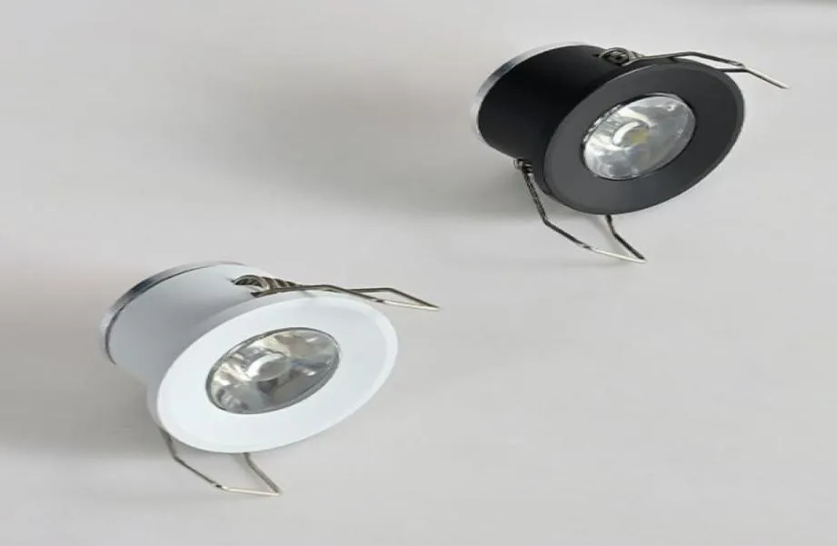 LED MiNi Downlight Under Cabinet Spot Light 1W 3W for Ceiling Recessed Lamp AC85265V Down lights with driver 31mm3664708